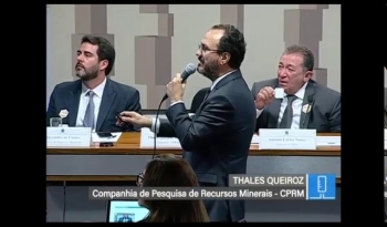 Audiência sobre Pinheiro - geólogo Thales Sampaio