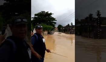 Chuva forte derruba casas, árvores e alaga vias em Maceió