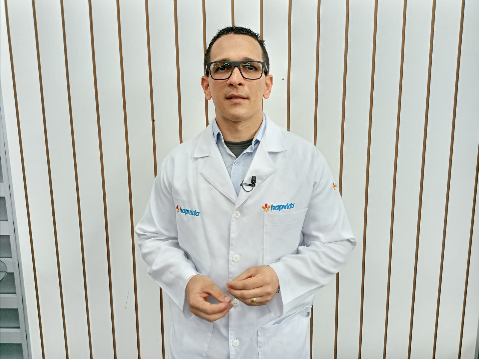 O fisioterapeuta Gustavo Palmieri
