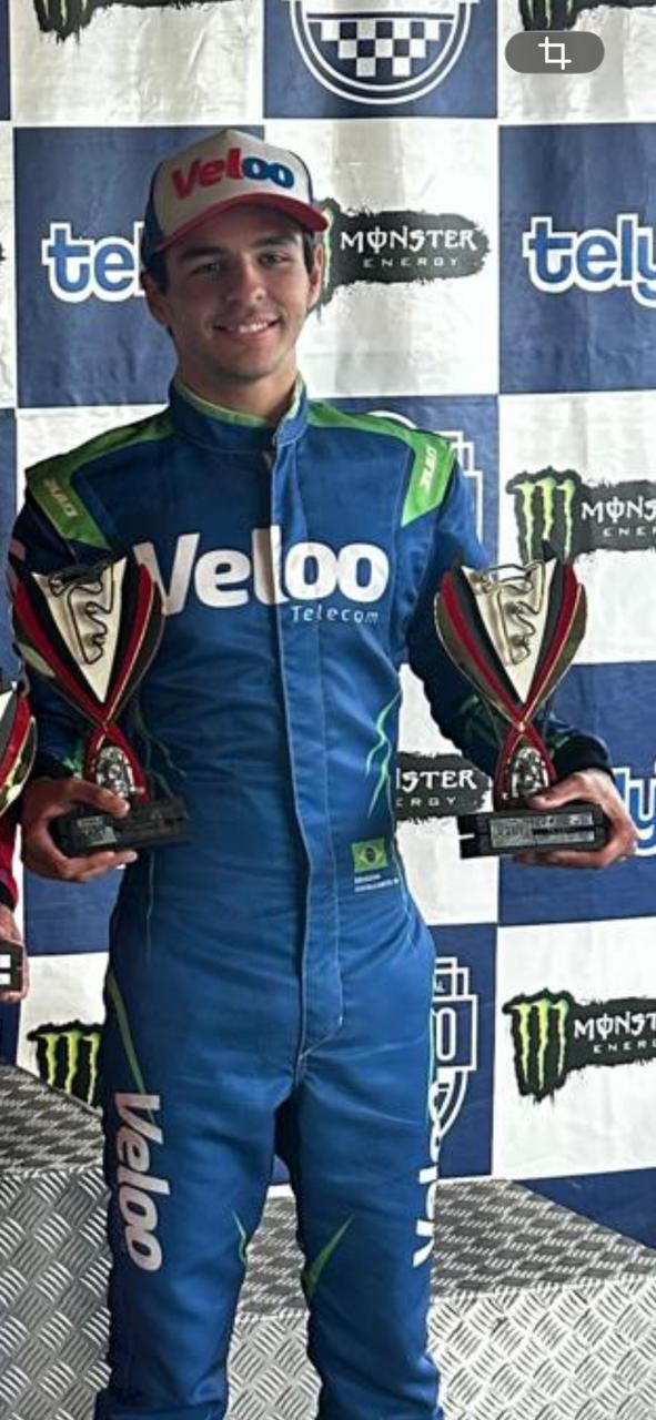 Gabriel Oliveira - campeão da Copa Veloo 2025